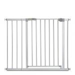 Hauck Barrière de sécurité enfant Stop N Safe 2 argenté, avec extension 21 cm