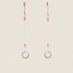 Soulet Paire d'anneaux en m&eacute;tal pour portique