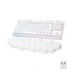 Logitech Clavier gamer G715 Lightspeed TKL Linéaire White Mist