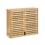 AC Déco Meuble Haut en Bambou Sicela 58 x 20 x 51 cm