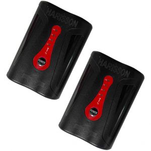 Harisson Jeu de batterie de Gants moto hiver chauffants+ chargeur