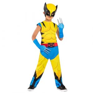 Rubie's Wolverine Costume classique pour gar&ccedil;ons et filles, avec lames et masque, louverine, licence officielle Marvel Deadpool 3 pour carnaval, Halloween, cosplay, f&ecirc;tes