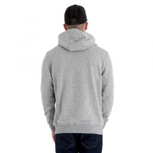 A New Era Sweatshirts Team Logo Po Hoody Milwaukee Bucks - Grey - M