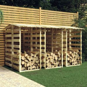 VidaXL Pergolas avec toits 6 pcs 100x90x200 cm Bois de pin impr&eacute;gn&eacute;