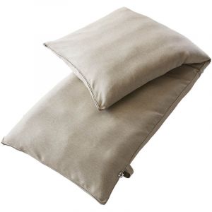 PRIMROSE - Coussin Bain de Soleil 70x190 Déhoussable Tissu Déperlant Sable - Altobuy
