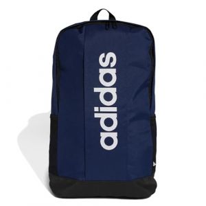 Adidas Mixte LINEAR BACKPACK, dark blue/white, One Size