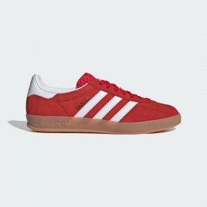 Adidas Originals Gazelle Indoor Femme, Red - Taille 38 2/3