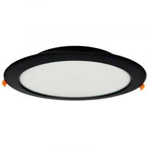 Horoz Electric Spot LED encastré rond ALEXIS 24W 2270lm CCT noir IP20 | HOROZ