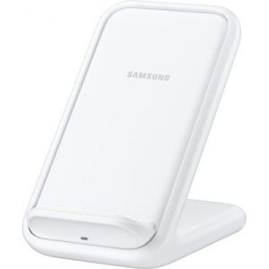 Samsung Stand rapide 15W + USB C Blanc - Chargeur induction