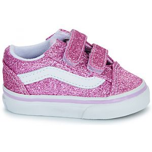 Vans Baskets basses enfant TD Old Skool V Rose - Taille 21