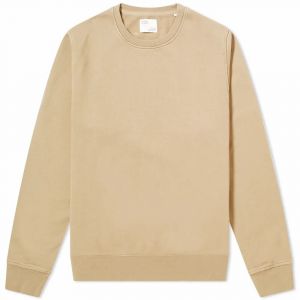 Sweatshirt col rond Colorful Standard Classic Organic desert khaki