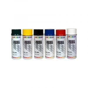 Dupli Color Peinture Prima Ral 1021 Jaune Colza Brillant 400ml jaune