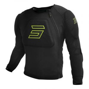 Shot Gilet de protection Prime black/neon yellow- XL