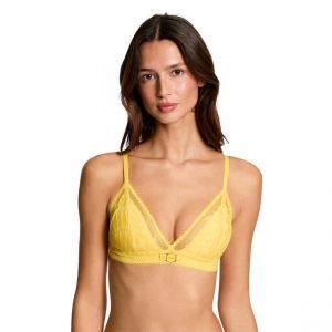 Morgan Triangles / Sans armatures Soutien-gorge souple jaune Lina