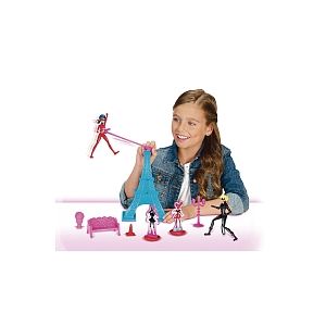 Bandai Miraculous Figurine Ladybug et Tour Eiffel 15 cm