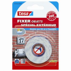 Image de Tesa Adhésif double face pour l'extérieur FIXER 1,5m