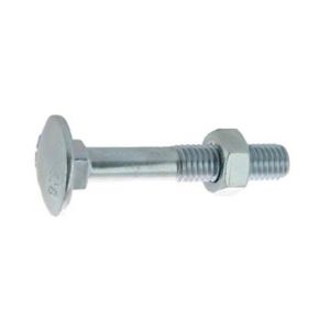 Ultima Boulon pour bois à tête ronde collet carré Japy classe 4.8 DIN 603/555 8X120 boîte de 50 - 80408120