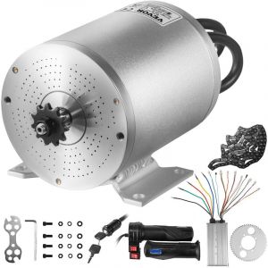 Vevor - Moteur sans Brosse a Courant Continu 72 v 3000 w, Moteur sans Balais dc a Couple Haute Vitesse 4900 tr/min, Moteur a Double Sens en Alliage