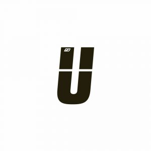 Insight Lettre U 4 cm Black