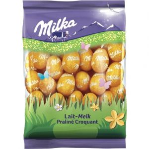 Milka Petits oeufs lait noisette 350g