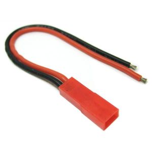 Etronix Female Jst Connector With 10cm 20AWG (0.81mm diam - 0.51mm2 sect) Fil Silicone