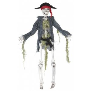 Décoration zombie pirate Halloween (42 cm)