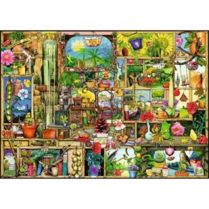 Ravensburger Etagère de jardin - Puzzle Colin Thompson 1000 pièces