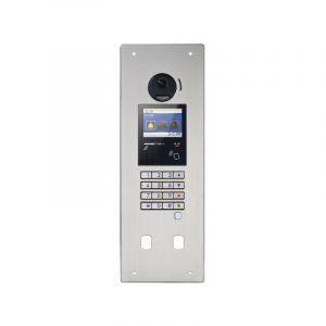 Image de Aiphone Platine vidéo GT GTDMBLVND 200281 platine inox + 2 perçages VIGIK + canon résident