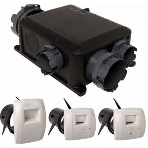 Image de Aldes Bahia microwatt t3+ hygrob - Kit vmc hygror&eacute;glable compact