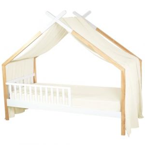 Sevira Kids Ciel de lit cabane gaze coton jeanne