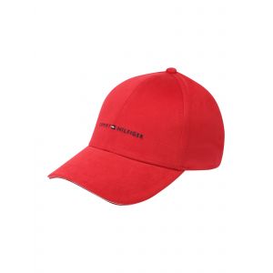 Tommy Hilfiger Casquette en coton Rouge - Couleur Rouge - Taille Taille unique