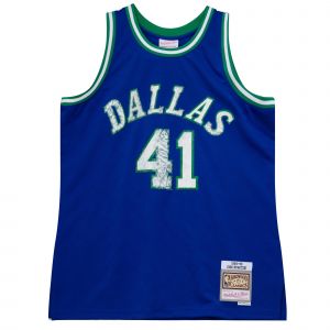 Mitchell & ness Maillot 75e anniversaire Dallas Mavericks Dirk Nowitzki 1998/99