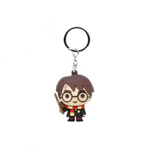 Karactermania Harry Potter Chibi-Figurine en Vinyle Porte-clés, Brun, 4,5 x 6 cm