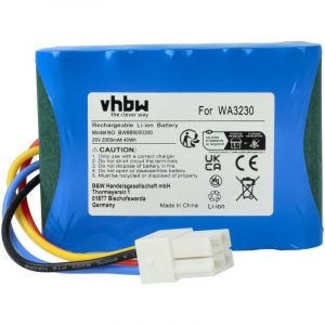 Vhbw Batterie remplacement pour Sunseeker LBF2025 pour tondeuse (2000mAh, 20V, Li-ion)