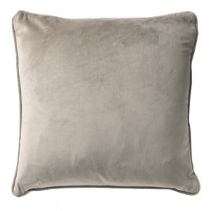 Image de Dutch Decor Coussin - Beige en velours 45x45 cm