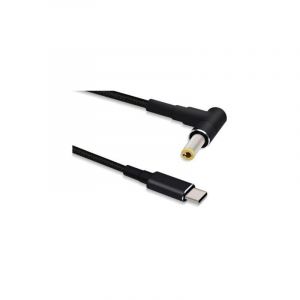 MicroConnect USBC-DC-5A-12V changeur of genre pour cable 5.52.5 Noir