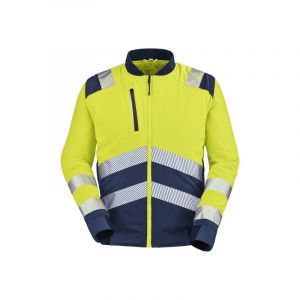 Cepovett Blouson haute visibilité teddy alpilles entre 4 et 6 l 100 - 200 g polyester blouson 1 pièce(s) jaune/bleu blouson teddy alpilles manches amovibles ja