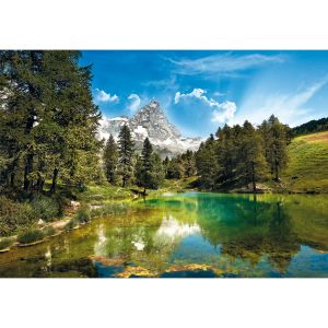 Clementoni Puzzle 1500 pièces : Lac Bleu
