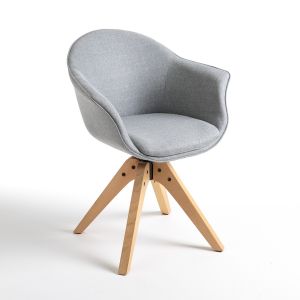 Image de Fauteuil de bureau rotatif, Quilda Gris Taille Taille Unique