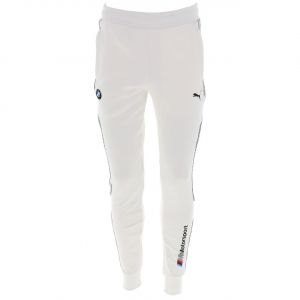 Puma Pantalon de surv&ecirc;tement BMW M Motorsport homme, Blanc, Taille XS, V&ecirc;tements