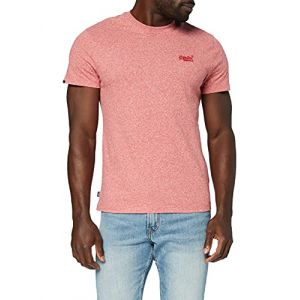 Superdry T-shirt &agrave; Manches Courtes Vintage Logo Embroidered 2XL Mid Red Grit