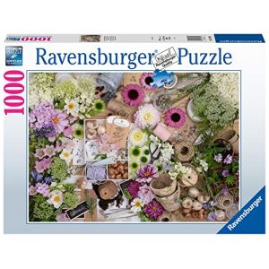 Image de Ravensburger Puzzle 1000 pièces-pour l'amour des Fleurs Adulte, 4005556173891