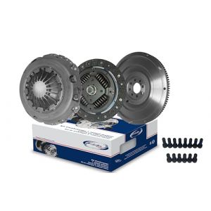 PROCODIS FRANCE Kit d'embrayage + Volant moteur pour OPEL: Corsa, Meriva, Combo, Tigra & VAUXHALL: Meriva, Tigra (Ref: KTV039SB)