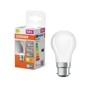 Osram BTE1 LED Sph verre dep 4W=40 B22 ch OSR