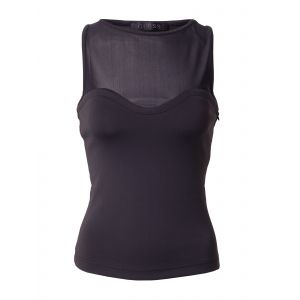 Guess Top bustier néoprène Noir - Couleur Noir - Taille XS