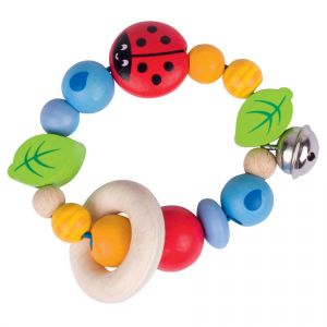 Goki Hochet bois flexible Coccinelle