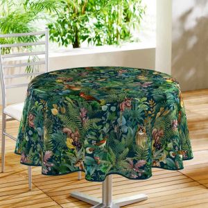 NAPPE RONDE (0) 160 CM PVC PHOTOPRINT FEERIQUE