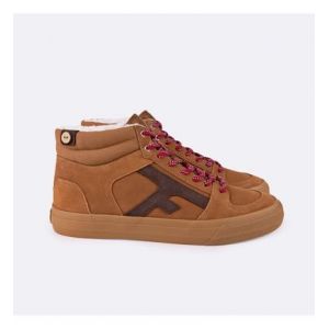Faguo Tennis su&egrave;de WALNUT MID Marron - Couleur Marron - Taille 41