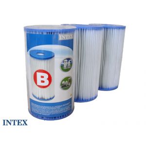 Image de Intex 29005 - 3 cartouches de filtration "B"