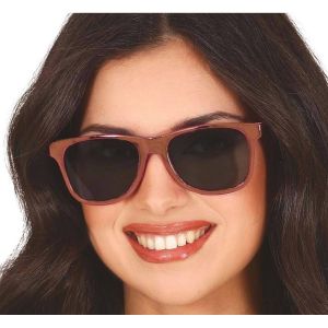 Ruedelafete Lunettes blues Rose Gold